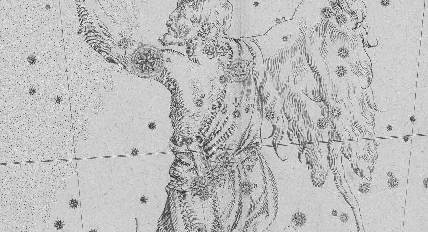 Johann Bayer, Uranometria, Orion, 1603