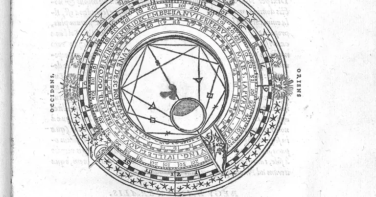 Salida y puesta del Sol y la Luna vs USNO · P. Apian · Cosmographia · 1551