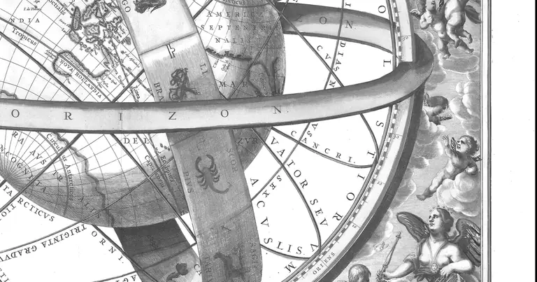 Points and angles · A. Cellarius · Harmonia Macrocosmica · 1661