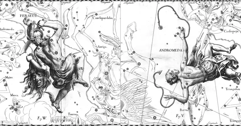 Relationships · Ioh. Hevelius · Uranographia · 1690