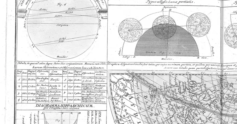 Lunar Eclipse Dates for 2026, 2027 and 2028, and the Next Blood Moon · Doppelmayr · Atlas Coelestis · 1742