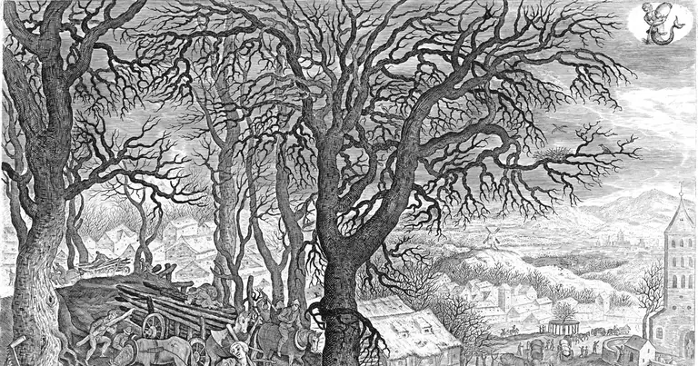 Zodia ianuarie: Capricorn sau Vărsător? · Aeg. Sadeler · Januarius · 1607
