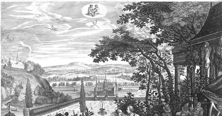 Zodia mai: Taur sau Gemeni? · Aeg. Sadeler · Maius · 1607