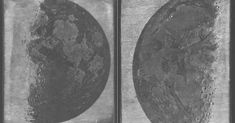 The Moon Phase Soulmate Test, Explained · Cl. Mellan · The Moon · 1635