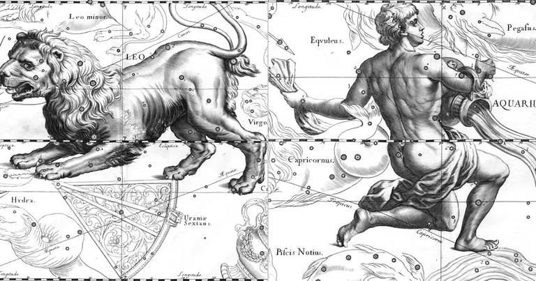 Compatibility, sign by sign · Ioh. Hevelius · Uranographia · 1690