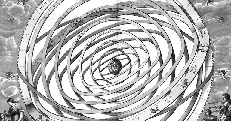 Posiciones planetarias vs NASA JPL Horizons · A. Cellarius · Harmonia Macrocosmica · 1661