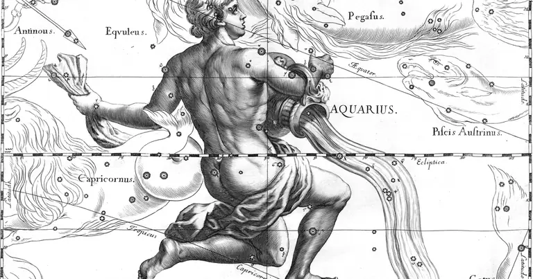Aquarius Man: Traits in Love, at Work and His Blind Spots · Ioh. Hevelius · Uranographia · 1690