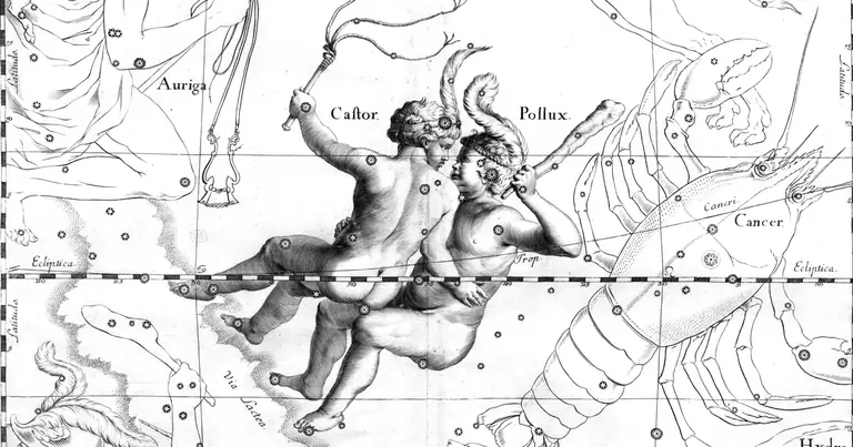 Gemini Man: Traits in Love, at Work and His Blind Spots · Ioh. Hevelius · Uranographia · 1690