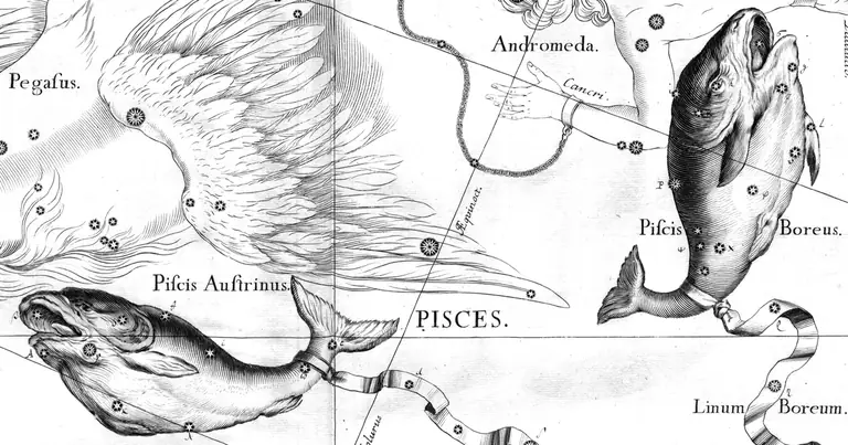 Pisces Man: Traits in Love, at Work and His Blind Spots · Ioh. Hevelius · Uranographia · 1690