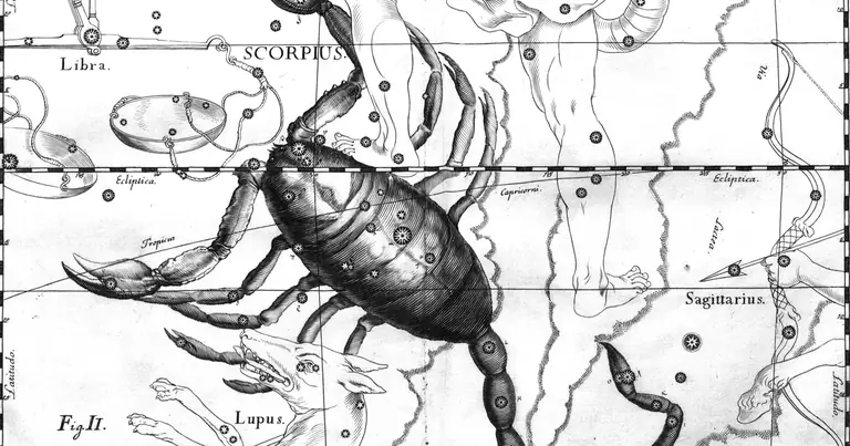 Akrep Kadını Özellikleri: Aşkta, İşte ve Zaafları · Ioh. Hevelius · Uranographia · 1690